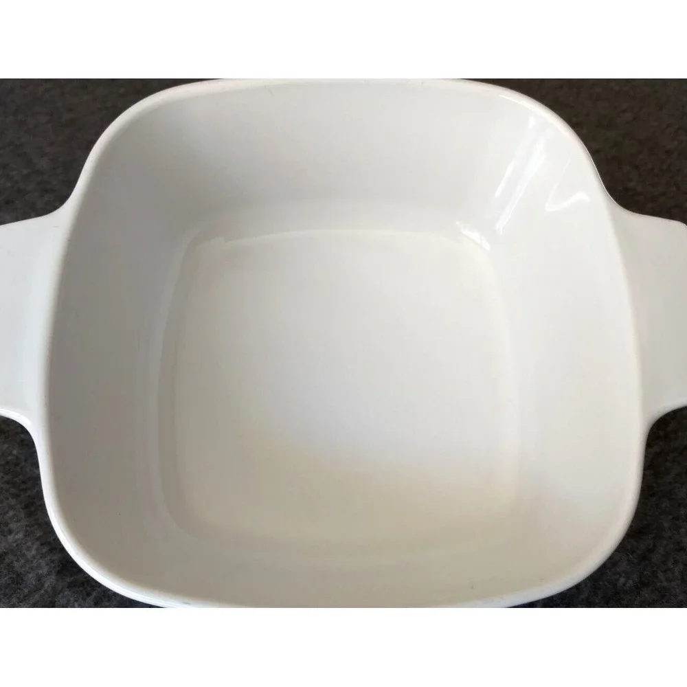 Corning Ware Blue Dusk Floral Casserole Dish A-1.5L Tab Handle Pyrex Lid Vtg USA